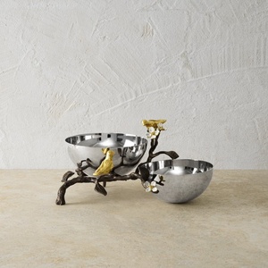 Bol à fruits en aluminium, centre de table moderne, luxe décoratif, or, écologique, durable, 2026 Saleem International - Product Image 4