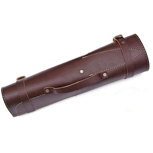 Juego de Cuchillos de Chef Profesionales de Acero de Damasco Hechos a Mano por Ahmad Fabric, 5 Piezas, Mango de Resina, Funda de Cuero, Diseño Moderno, Personalizable - Product Image 6