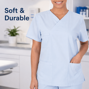 Conjunto de Uniforme Médico de Algodón para Mujer, Doctora o Enfermera, Cómodo, Transpirable, Ajuste Flexible, Tela Duradera - Product Image 5