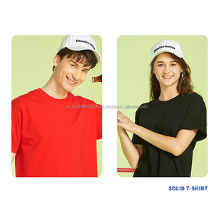 เสื้อยืดสีดำสำหรับผู้ชายเสื้อยืดสีดำพิมพ์โลโก้ผ้าฝ้าย100% แบบเรียบ - Product Image 5