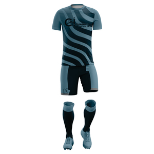 <b>Elite</b> Fusion Soccer Uniform Set for Professional and Amateur Players Custom Team Soccer Uniform Featuring Breathable Mesh Fabric - Product Image 1