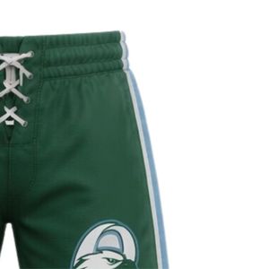 Men Olive <b>Green</b> Sublimated Ice Hockey Printed Shorts Polyester Drawstring Side Stripe Sports Shorts Performance Team Apparel - Product Image 6