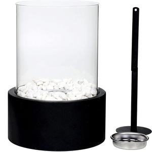 Chimenea Portátil de Bioetanol de Larga Duración, Pequeña Chimenea de Mesa para Interiores y Exteriores - Product Image 4