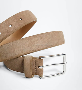 Cinturón Vintage de Cuero Vacuno 100% Genuino Azul, Hebilla de Aleación, Diseño Resistente y Duradero, Gran Venta - Product Image 3