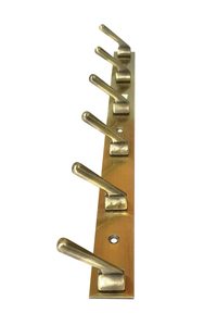 6-Piece Heavy Duty Modern Rustproof Stainless Steel <b>Cloth</b> Hooks for Towel Wall Mounted - Product Image 2
