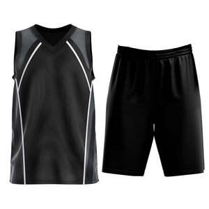 Conjunto de Uniforme de Baloncesto Transpirable Personalizado, Kit Deportivo sin Mangas con Nombre del Equipo, Servicio OEM, Material de Poliéster - Product Image 5
