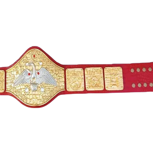 Cinturón de Campeonato Premium con Diseño de Águila Dorada y Correa Roja, Trofeo Deportivo de Alta Calidad - Product Image 6