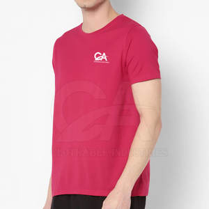 Camiseta de Tela Cómoda Hecha en Pakistán, Diseño Único, Camiseta de Verano para Hombre, Diseño de Camiseta con MOQ Bajo - Product Image 2