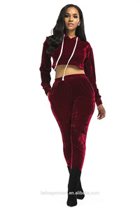 Ensemble de survêtement sportif pour femmes en polyester/nylon noir, 2 pièces, décontracté, manches longues, col rond, couleur unie, respirant, de haute qualité, hiver - Product Image 6