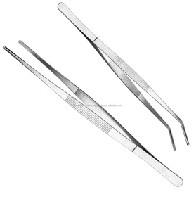 Surgical Dressing Forceps Set Stainless Steel Class I Manual ISO13485 Tissue <b>Clamp</b> Medical Instrument for Hospital Clinic Use - Product Image 3