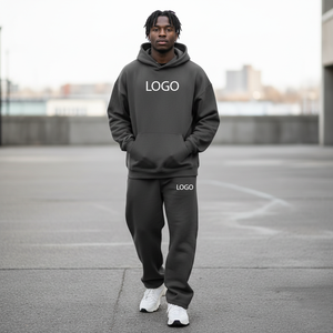 Nuevo Conjunto Deportivo de Moda en Color Sólido para Correr y Hacer Ejercicio, con Logotipo Personalizado Serigrafiado, para Hombre - Product Image 2