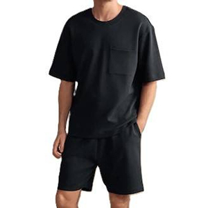 Conjunto de Camiseta y Pantalones Cortos de Verano al por Mayor, Transpirable, de Secado Rápido, Casual, a la Moda, de Alta Calidad - Product Image 6