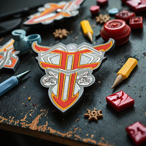 Custom Embroidered Applique Badge Iron <b>On</b> Heat Press <b>Sew</b> <b>On</b> <b>Patch</b> for Clothing Jackets Hats Jeans Uniforms with Custom 3D Logo - Product Image 6