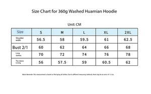 Sudadera con capucha de corte holgado, estilo desgastado, 360g, con logotipo personalizado bordado, precio de fábrica de Bangladesh y China - Product Image 6