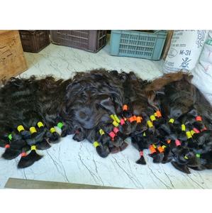 Extensions de cheveux queue de cheval à enrouler, épaisses, longues, douces, aspect naturel, pour fêtes et usage quotidien, disponibles à la vente, directement de l'usine. - Product Image 3