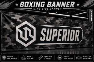 Premium Sports Branding Boxing Ring Side <b>Banner</b> for Tournament Use Custom Printed Boxing Ring Side Advertising <b>Banner</b> - Product Image 4