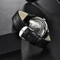 Montre Pagani Design PD-1654 pour homme, quartz, bracelet en cuir, étanche 100M, date automatique, style business, vente en gros OEM ODM personnalisée.