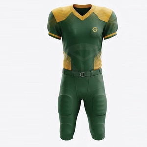 American Football Uniform Quick Dry <b>Athletic</b> Jersey with Durable Football Pants for Outdoor Sports Training and Tournament Games - Product Image 2