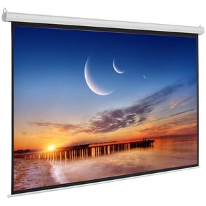 Schermo per Proiettore Motorizzato ALR Bianco Opaco da 92 Pollici con Telecomando, Rapporto 16:9, Area di Visione 80 x 45 Pollici per Cinema Domestico - Product Image 5