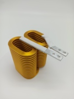 Inducteur à noyau d'air en fil de cuivre plat réglable de 1 à 100 tours pour réglage RF et projets d'expérimentation électronique DIY