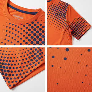 Bulk Custom Sports T Shirt Gym Running Training Tee Breathable Quick Dry Soccer Jersey Style Direct from Manufacturer - Product Image 5