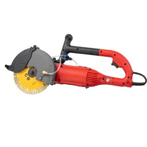 HGP Industrial Grade Electric Wall Chaser 2500W 7500 RPM Rounded Blade Wet Cutting Machine for Concrete/<b>Brick</b> Walls 150-205mm - Product Image 1