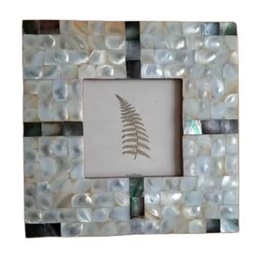 Meilleur design, petit cadre photo en nacre, décoration murale de luxe, taille personnalisée, cadre photo personnalisé - Product Image 2