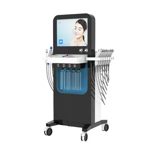 2024 13 in 1 oxygen microdermabrasion peel aqua facial peel jet water machine