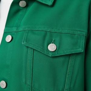New Style Best Trending Women Men Jeans Jackets Reversible Waterproof Breathable Sustainable 100% Cotton <b>Button</b> OEM Service - Product Image 5