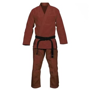 Traje personalizado color granate, kimono de Jiu Jitsu brasileño, uniforme de entrenamiento de Jiu Jitsu para hombre, ropa de artes marciales, kimono de Jiu Jitsu. - Product Image 1