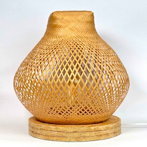 High quality table lamp for <b>study</b> <b>desk</b> hot-pick decorative bamboo lamps desktop light lampshade - Product Image 5
