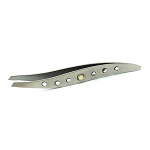 Professional Grooming Eyebrow Tweezer For Salon Use And Personal Care Stainless Steel Precision <b>Tool</b> - Product Image 2