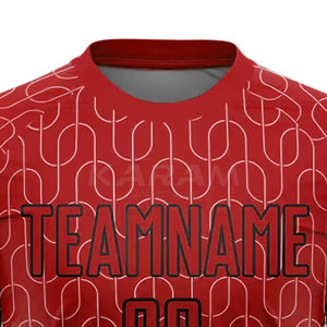 Vente en gros d'usine, prix bas, maillot de sport en sublimation, logo personnalisé, design court, séchage rapide, respirant, haute qualité - Product Image 5
