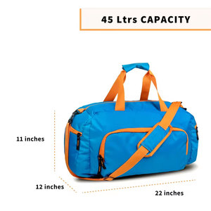 Bolsa de Deporte Unisex Personalizada para Viajes, con Compartimento para Zapatos, Gran Capacidad, Proveedor OEM ODM - Product Image 2