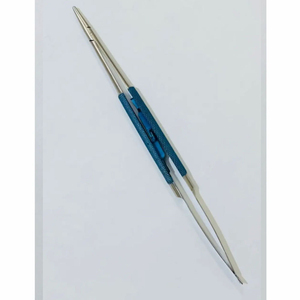 Micro-ciseaux droits Vannas, instrument chirurgical ophtalmique, manche à ressort, outil de chirurgie oculaire, CE OEM - Product Image 2