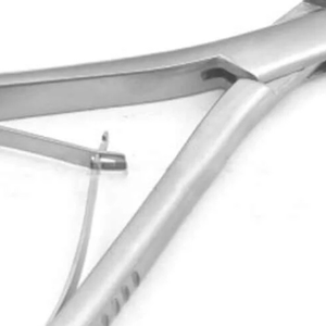 Pinza Luer para Huesos de 6 3/4 Pulgadas, Recta, Quirúrgica, Dental, Ortopédica, Instrumento de Corte Óseo de Acero Inoxidable, Precisión, Autoclavable - Product Image 5