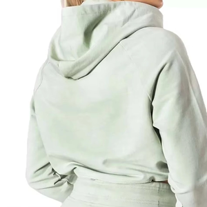 Hoodies pour femmes, crop top à capuche respirant et élégant, couleur personnalisée, grandes tailles, services OEM et ODM - Product Image 6