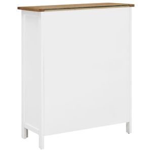 Estante para Vino de Madera de Roble Macizo de 28.3\"x12.6\"x35.4\", Elegantes Botelleros de Roble - Product Image 5