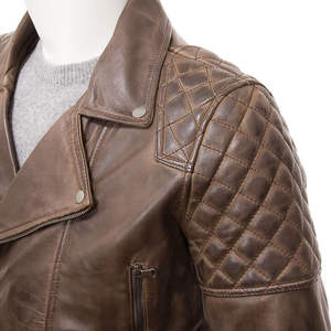 Chaqueta de Cuero Casual Premium para Hombre con Acabado Liso, Diseño Impermeable y Ecológico, Opción de Logotipo Frontal - Product Image 5