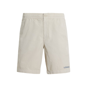 กางเกงขาสั้นทวิลล์พรีปเปอร์ส์แบบใหม่สำหรับผู้ชาย สไตล์อเมริกัน OEM ทรงหลวมใส่สบายสำหรับฤดูร้อน แฟชั่นกางเกงลำลอง ผ้าฝ้ายพรีเมียมผสมอีลาสเทน ระบายอากาศได้ดี - Product Image 3