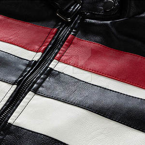 Chaqueta de Piel de Oveja Personalizada, Diseño de Invierno 2026, Estilo Motociclista, para Hombre, de Alta Calidad, Transpirable, con Cierre Frontal Impermeable - Product Image 4