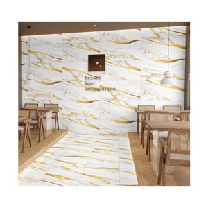 Fabriek Directe Verkoop Gouden Inktzwarte Serie Glanzend Afgewerkt 600X1200 Mm Porseleinen Vloertegels Digitale Verglaasde Geglazuurde Vloertegels - Product Image 2