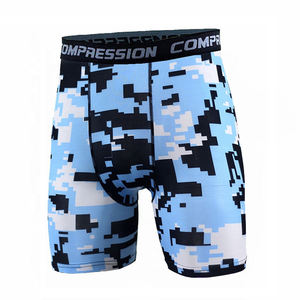 <b>Men's</b> <b>Compression</b> Board <b>Shorts</b> Red Black White Quick Dry Sporty Drawstring Mid Rise 100% Polyester Eco-Friendly - Product Image 5