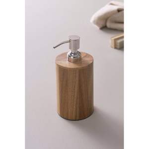 Ensemble d'accessoires de salle de bain en bois blanc de luxe écologique, articles de bain et de toilette haut de gamme - Product Image 1