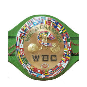 Cinturón de Campeonato Mundial de Peso Pesado Ronpex Internacional Personalizado, de Acero Inoxidable, Resistente al Agua, Ecológico, el Mejor - Product Image 1