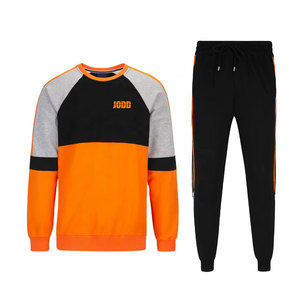 Plus Size Men's Casual Sweatsuit Custom Colors Logo Eco Friendly Low MOQ Wholesale Tracksuit <b>Set</b> Made in Pakistan - Product Image 1