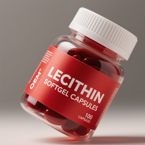 Lecithine Softgel <span class=keywords><strong>Capsules</strong></span> Custom Soja Lecithine Formulering Voor Private Label Fabricage - Product Image 5
