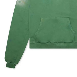 Sweat-shirts à capuche pour hommes en molleton technique 100 % coton, effet délavé, logo personnalisé, impression en relief, écologiques, respirants, pour l'hiver - Product Image 4
