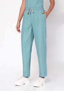 Tenues d'infirmières en tissu peigné extensible Spandex pour l'été, marque privée du fabricant, pour hommes et femmes, uniformes médicaux d'hôpital - Product Image 6