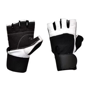 Gants de fitness légers en cuir, demi-doigts, respirants, pour la musculation, l'exercice, la musculation et l'entraînement - Product Image 4